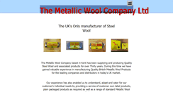 Desktop Screenshot of metallic-wool.co.uk